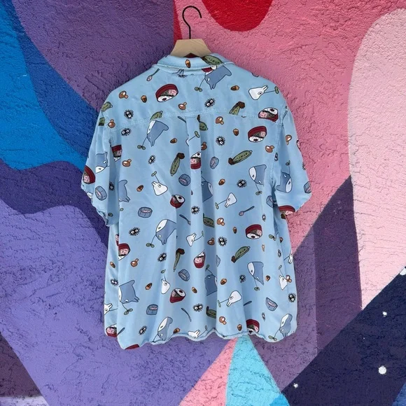 Her Universe Light Blue Graphic women’s Shirt - Picture 3 of 5